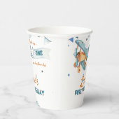 Vintager Geburtstag Pappbecher (Rechts)