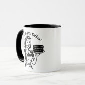 Vintager Geburtstagskaffee Tasse (Vorderseite Links)