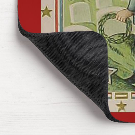 Vintager Gedenktag Der Fall Mousepad (Ecke)