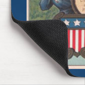 Vintager Gedenktag - Ein Land Mousepad (Ecke)