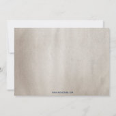 Vintager Gedenktag Geburtstagsparty Einladungen (Rückseite)