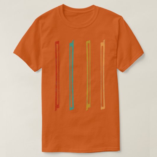 Vintager Geigenbock T-Shirt (Design vorne)