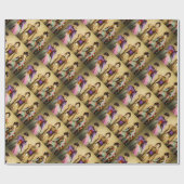 Vintager Geisha sehen kein schlechtes altes Japan Geschenkpapier (Flach)