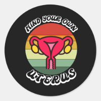 Vintager Geist Ihr eigenes Uterus Funny Feminist G