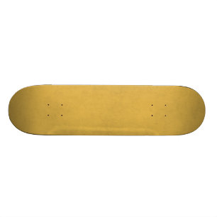 Vintager gelbes Goldpapier-Pergament-Hintergrund Skateboard