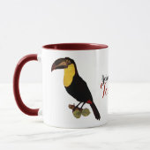 Vintager, gelbhaltiger Toukan Tasse (Links)