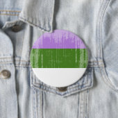 Vintager Genderqueer Stolz Button (Beispiel)