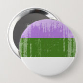 Vintager Genderqueer Stolz Button (Vorne & Hinten)