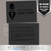 Vintager Gent-TRAUZEUGE-Antrag Funny-Vorschlag Karte