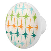 Vintager geometrischer keramikknauf (Rechts)