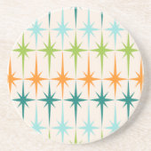 Vintager geometrischer sandstein untersetzer (Vorne)