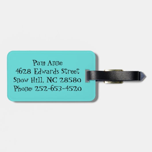 Vintager geometrischer Sternexplosion-Gepäck-Umbau Gepäckanhänger (Rückseite horizontal)