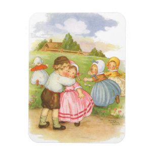 Vintager Georgie Porgie Magnet