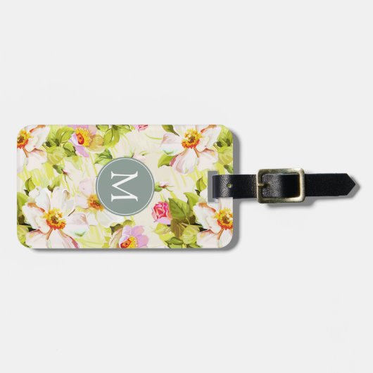 Vintager Gepäckanhänger (Vorderseite horizontal)