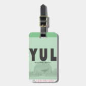 Vintager Gepäckträger Gepäckanhänger (Vorderseite vertikal)