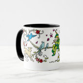 Vintager gescheckter Pfeifer Tasse (Vorderseite Links)