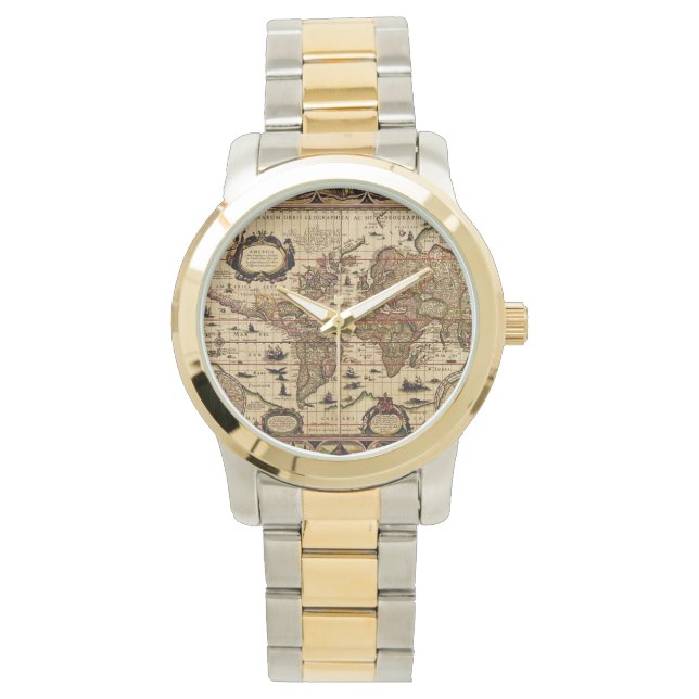 Vintager Geschichtsliebhaber der Alten Welt Armbanduhr (Vorderseite)