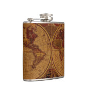 Vintager Geschichtsliebhaber der Alten Welt Flachmann (Rechts)