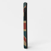 Vintager Gewerkschafts-Jack Case-Mate iPhone Hülle (Hinten/Links)
