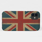Vintager Gewerkschafts-Jack Case-Mate iPhone Hülle (Rückseite (Horizontal))