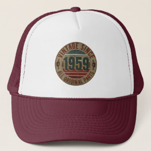 VINTAGER GIFT-TRUCKER-HAT 1959 TRUCKERKAPPE