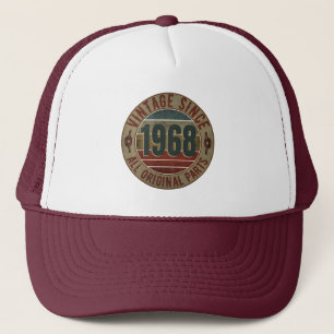 VINTAGER GIFT-TRUCKER-HAT 1968 TRUCKERKAPPE