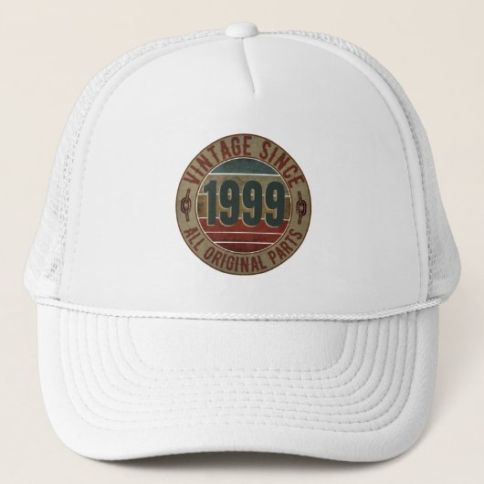 VINTAGER GIFT-TRUCKER-HAT 1999 TRUCKERKAPPE (Vorderseite)