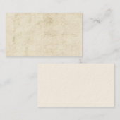 Vintager Gips-oder Pergament-Hintergrund besonders Visitenkarte (Vorne/Hinten)