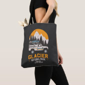 Vintager Glacier Nationalpark Locarno Tasche (Von Nahem)
