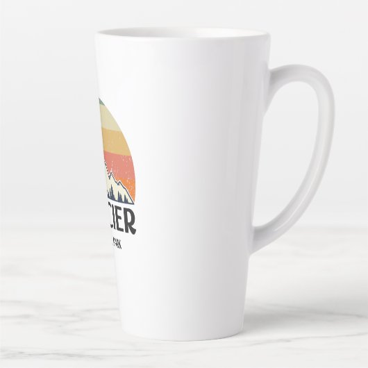 Vintager Glacier-Nationalpark Milchtasse (Rechts)