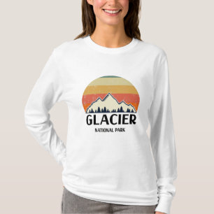 Vintager Glacier-Nationalpark T-Shirt
