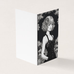 Vintager Glamour Kleines schwarzes Kleid LBD Leere