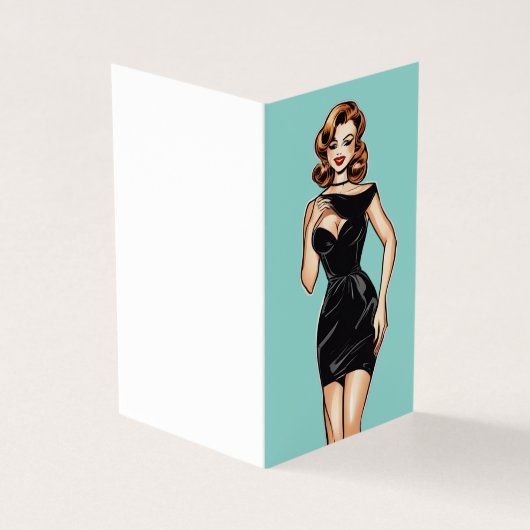 Vintager Glamour LBD Kleine schwarze Kleiderlehne (Vorderseite)