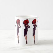 Vintager Glamour Pinacoteca comunale Casa Rusca Kaffeetasse (Mittel)