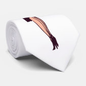 Vintager Glamour Pinacoteca comunale Casa Rusca Krawatte (Gerollt)