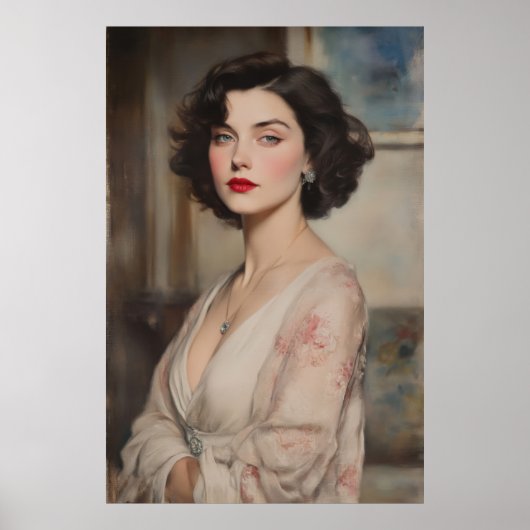 Vintager Glamour Poster (Vorne)