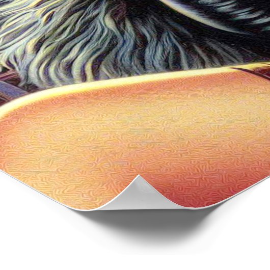 Vintager Glamour Poster (Ecke)