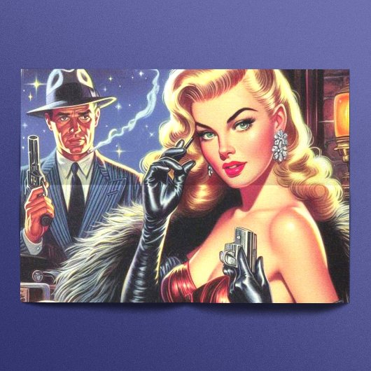 Vintager Glamour Seidenpapier