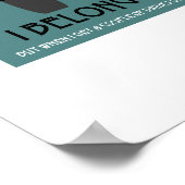 Vintager Glasgow Doppeldecker Bus Pop Art Poster (Ecke)