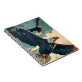 Vintager Glatzadler Notizblock (Rechte Seite)