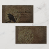 Vintager Glaubenssatz Visitenkarte (Vorne/Hinten)