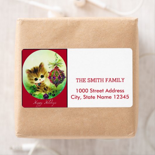 Vintager Glitzer Weihnachtsfest (Insitu)