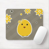Vintager glücklicher Ostern-Hintergrund Mousepad (Mit Mouse)