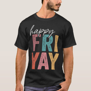 Vintager Glückwunsch Fr. Freitag Spaß Lehrer TGIF T-Shirt