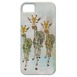 Vintager Gold-u. Jade-Giraffen iPhone Fall iPhone 11 Hülle