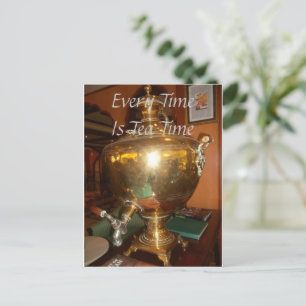 Vintager Golden Tee FoxTown Factory Stores Postkarte