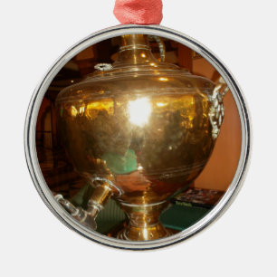 Vintager Golden Tee FoxTown Factory Stores Silbernes Ornament