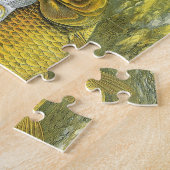 Vintager Goldfish-Koi-Fisch, Meeresleben Puzzle (Seite)
