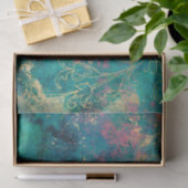 Vintager Goldflorengatter Seidenpapier (Geschenk)