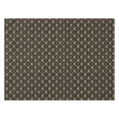 Vintager Goldteufel Tischdecke (Vorderseite (Horizontal))